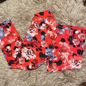 GAP Ankle‎ Skinny Floral Jeans